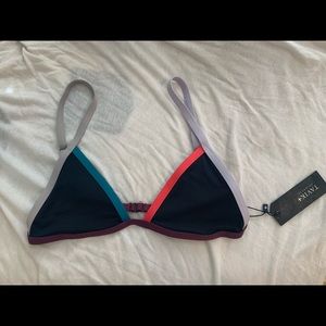 Tavik Jet triangle blocked swim top